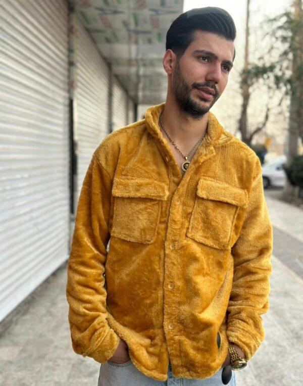خرید پیراهن تدی گرم زرد